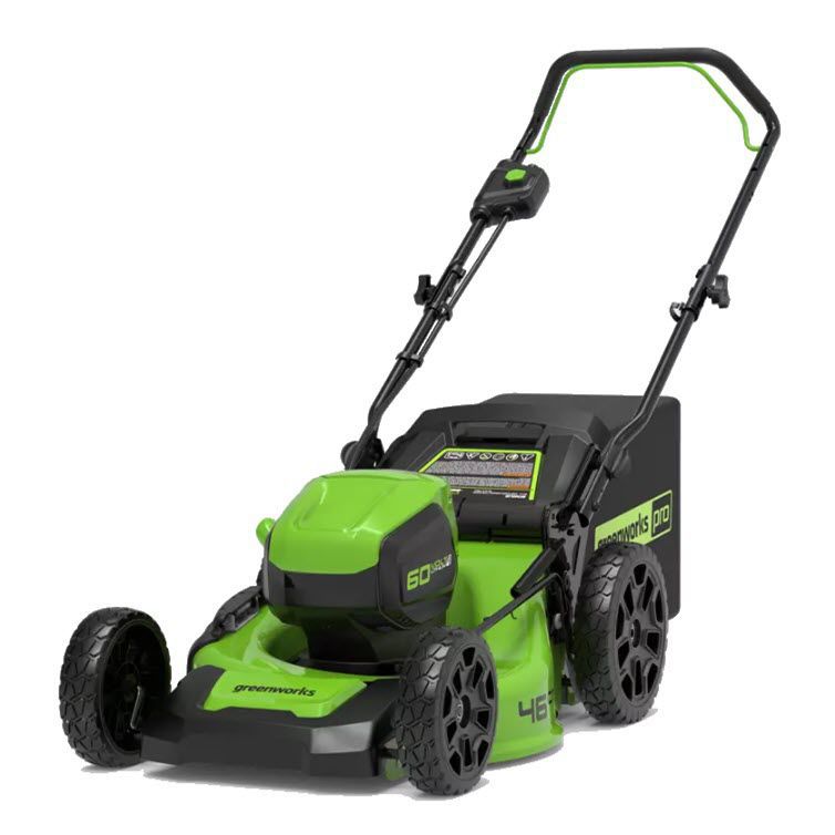 Greenworks pro electric mower hot sale