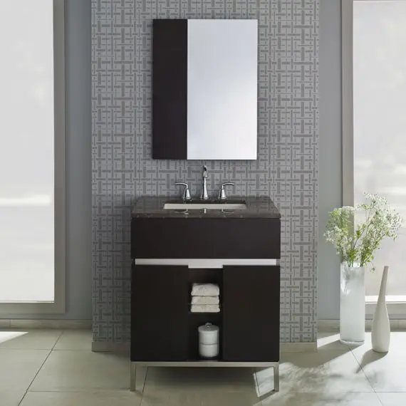 Wall mounted medicine cabinet STUDIO AMERICAN STANDARDS with mirror