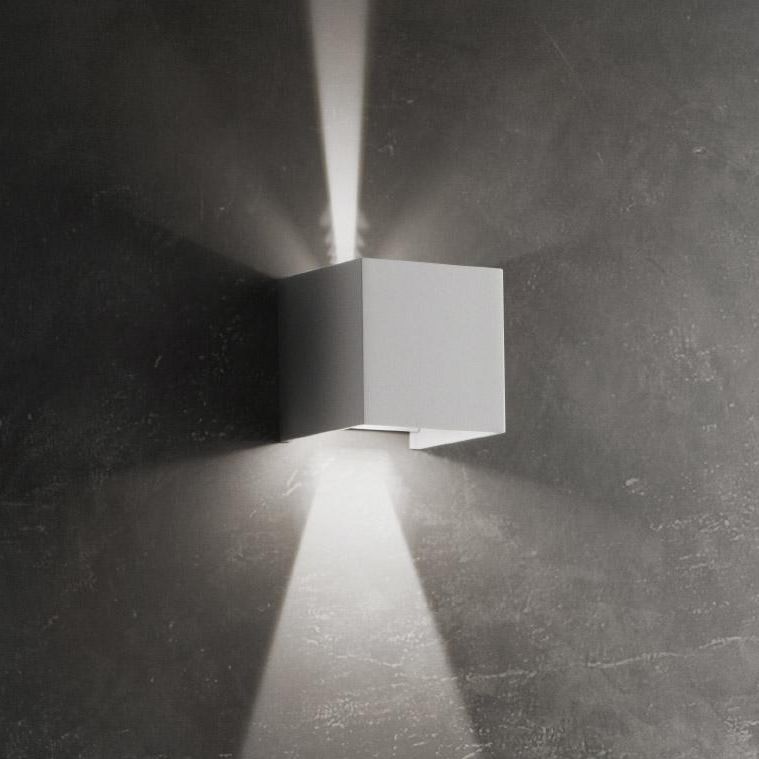 Contemporary Wall Light Cubetto Ai Lati Lights Outdoor Contemporary Wall Light Cubetto Ai