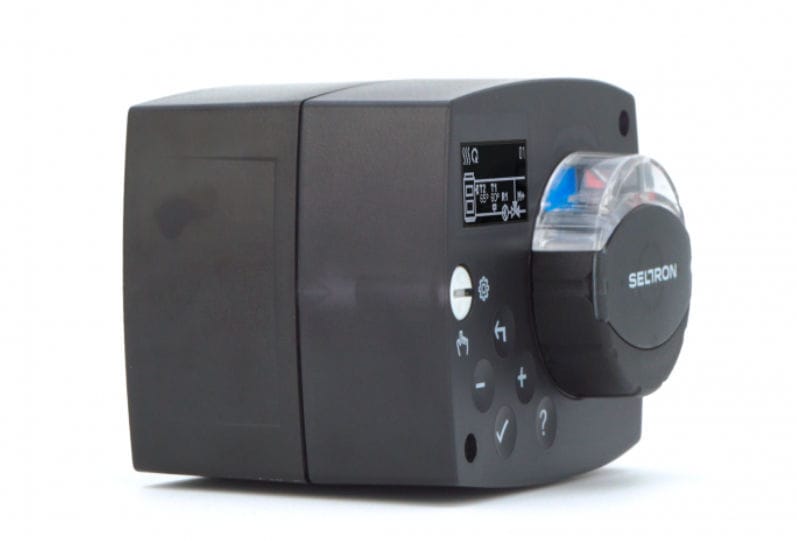 Wall-mounted heating controller - AHC40 - Seltron - for heating and cooling  / remote-controlled
