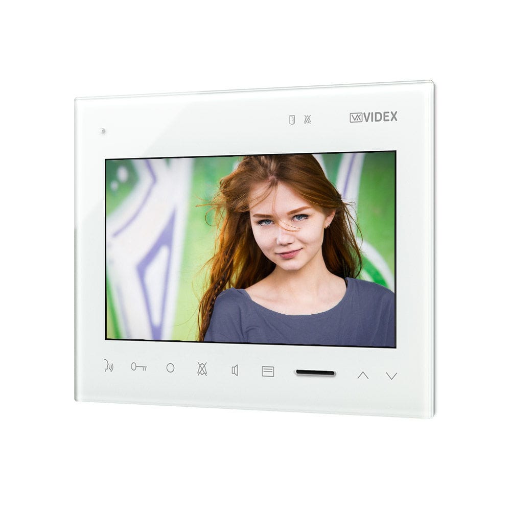 White video door intercom - KRV782 - Videx Electronics S.p.A. - black ...