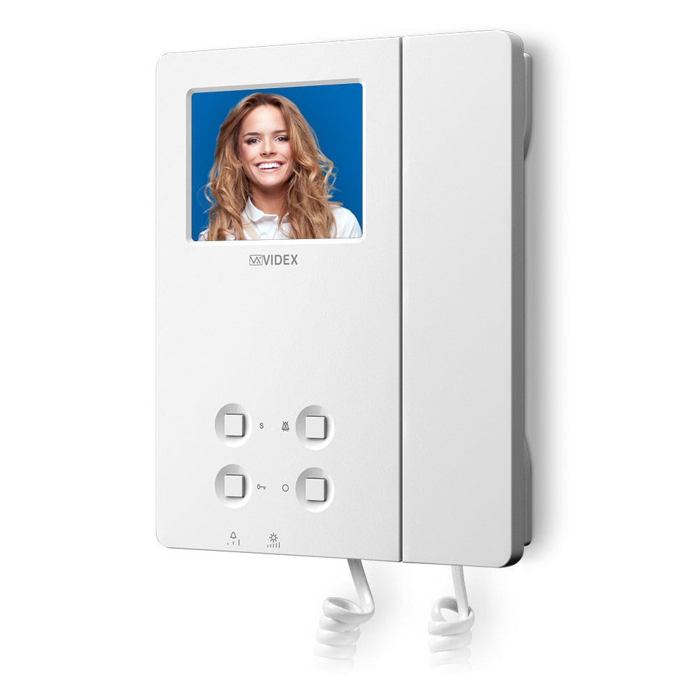 White video door intercom - 6286 - Videx Electronics S.p.A. - black ...