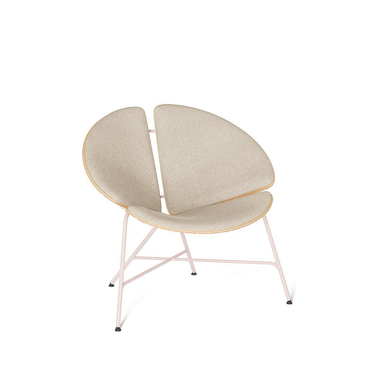 Tabanda Contemporary armchair - GINKA - Tabanda - fabric / oak / plywood