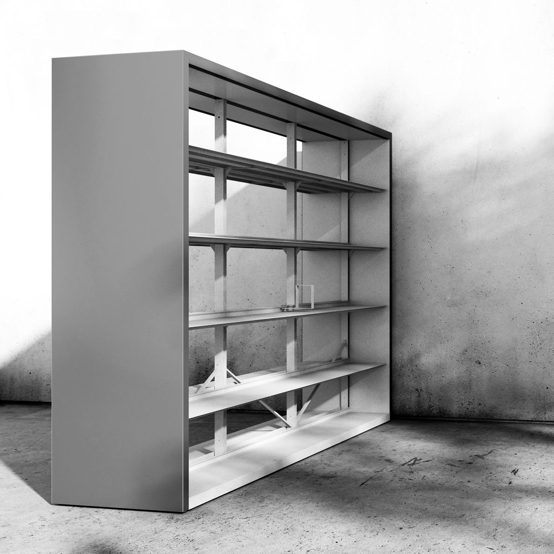 Contemporary magazine rack NOVA Iduna S.A. commercial / wooden