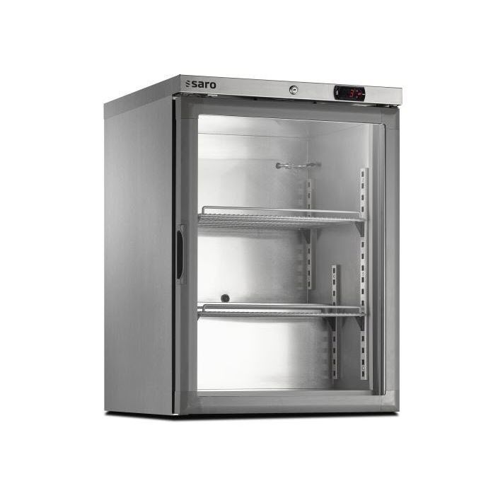 Commercial freezer ACE 150 CS A PV SARO upright / stainless steel / aluminum