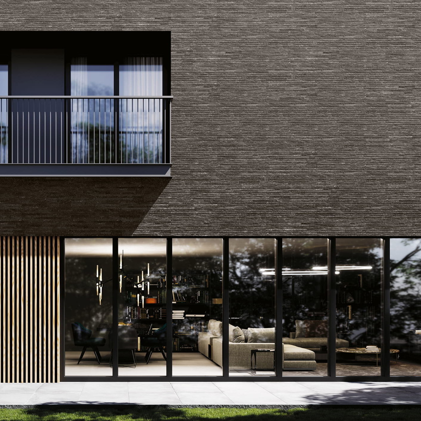 Porcelain stoneware tile - LINEA - GRESART CERAMIC TILES - matte ...
