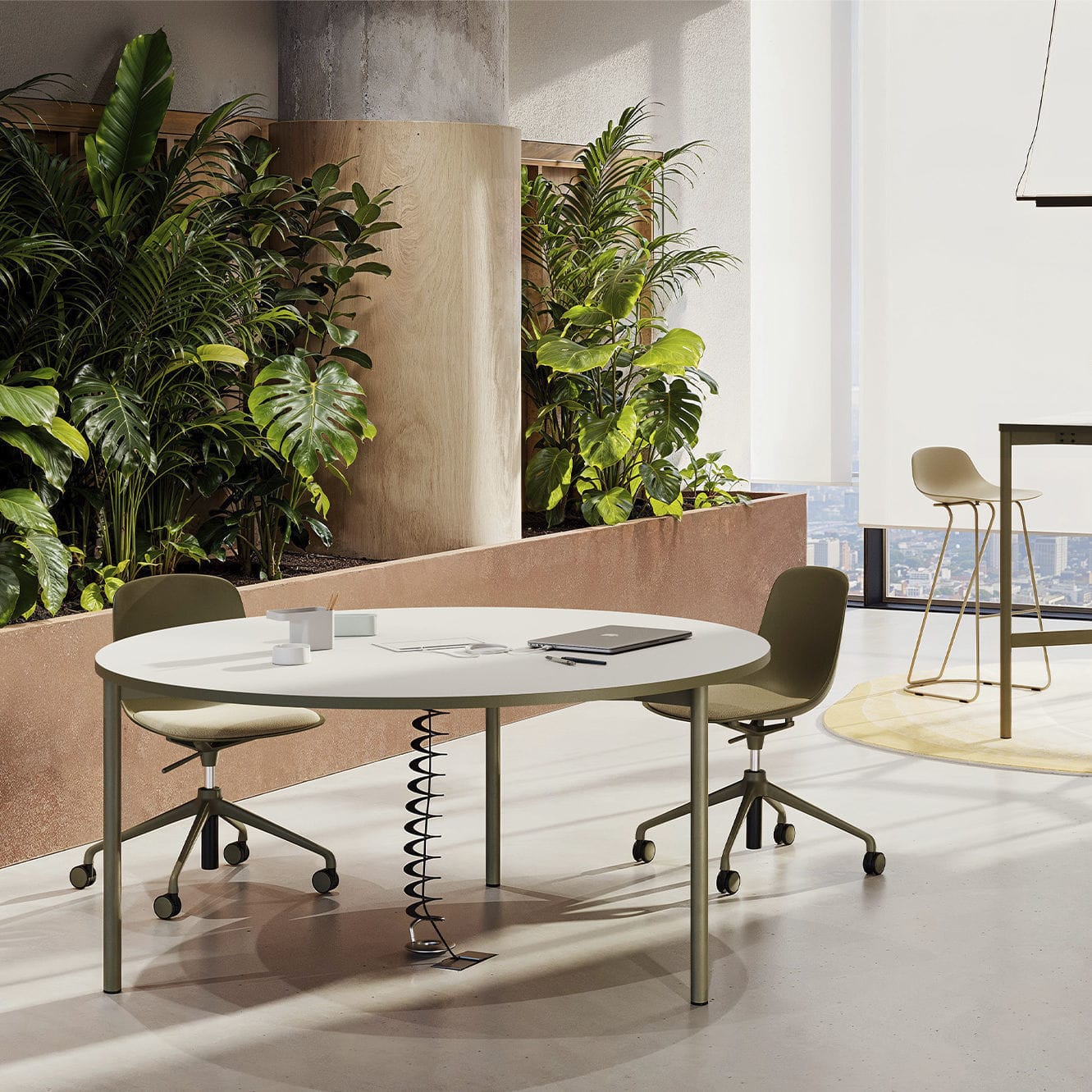 Contemporary conference table - VERSABLE - Infiniti - ABS / laminate ...