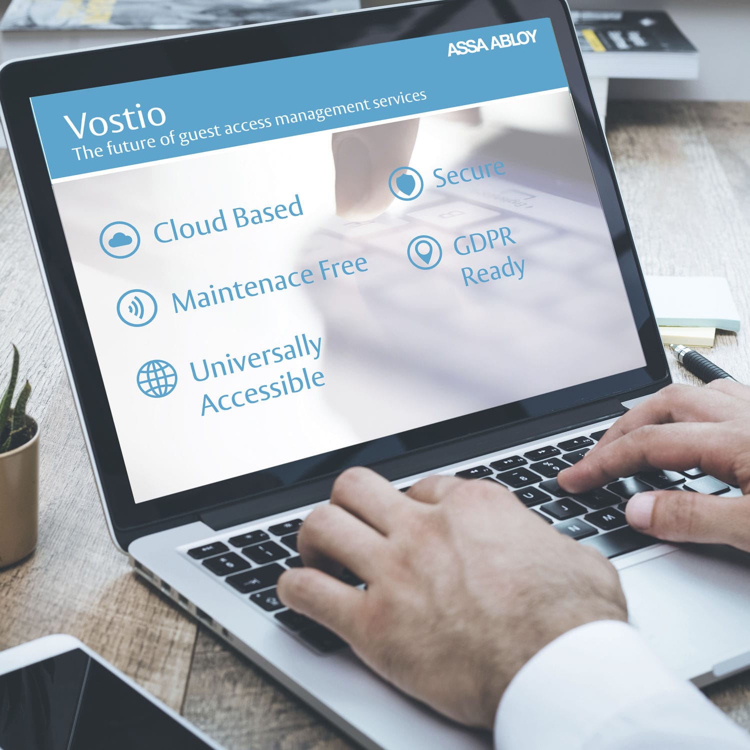 Security and access control software VOSTIO ASSA ABLOY Global