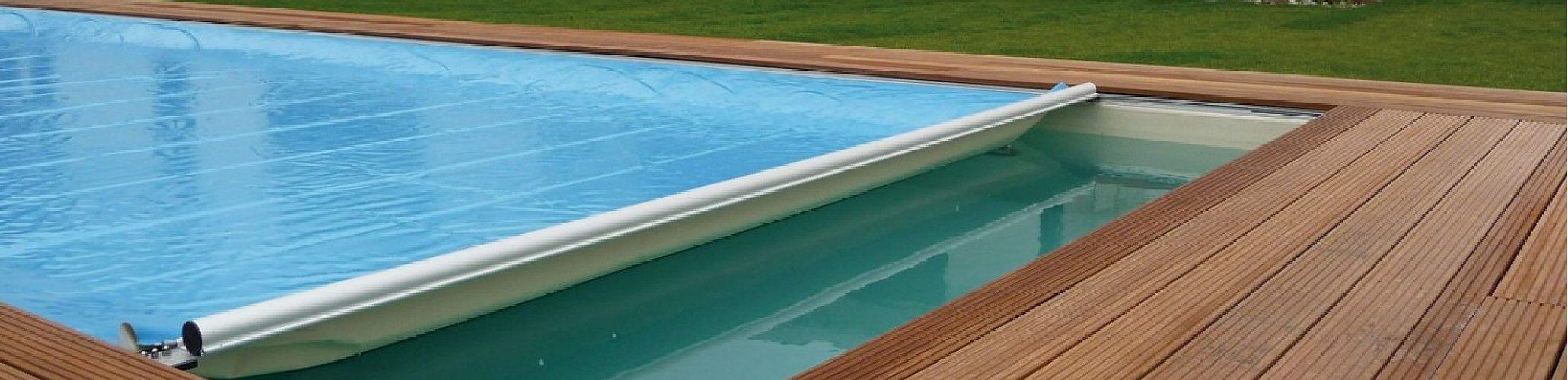 Automatic swimming pool cover COVERALL Favaretti security
