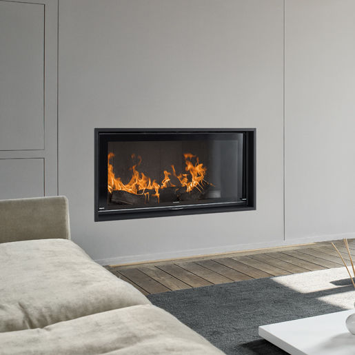 Contemporary Fireplace Surround Steel Cadre Tech Richard Le
