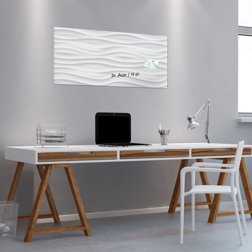 Magnetic Board Gl260 Sigel Gmbh Wall Mounted Glass Polished