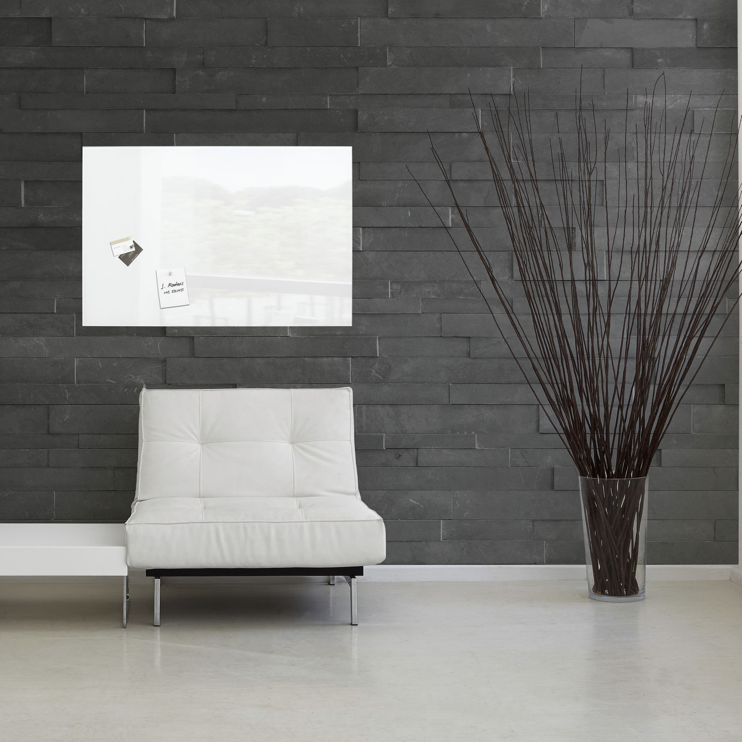 board GL141 SIGEL GmbH wallmounted / glass / polished