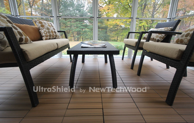 Composite Deck Board Waterproof Wood Look For Domestic Use