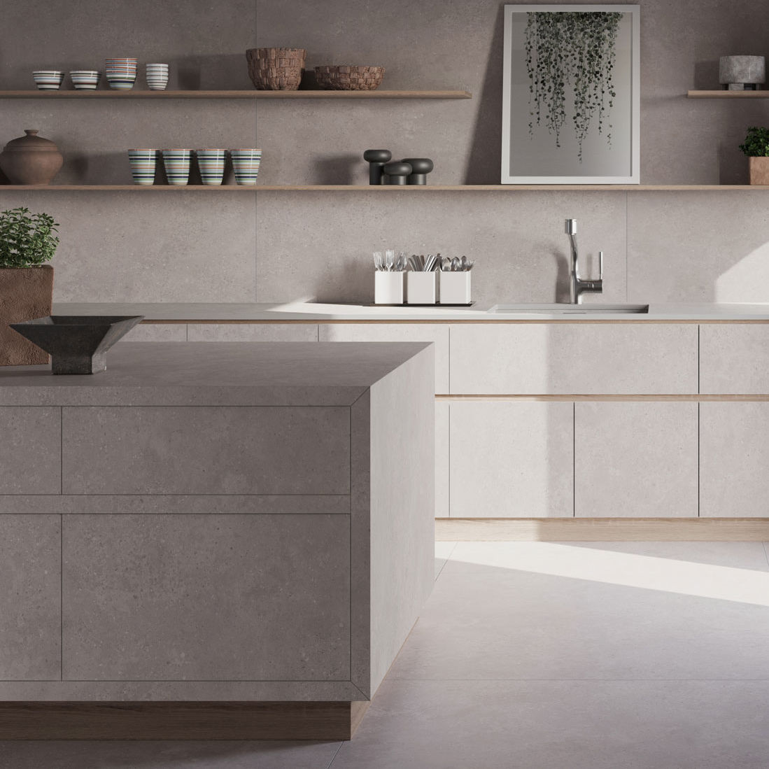 Neolith Panel System Cover decorative panel - Artisan - NEOLITH - wall-mounted / for ...