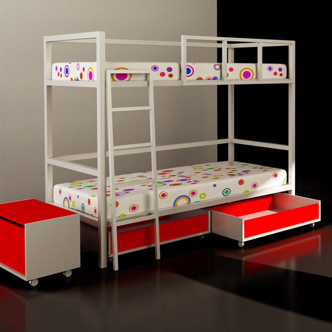 midi bunk bed