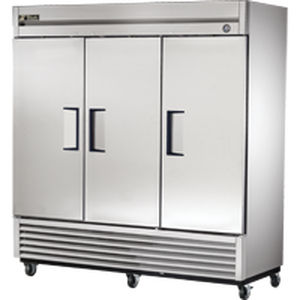 true 3 door commercial refrigerator