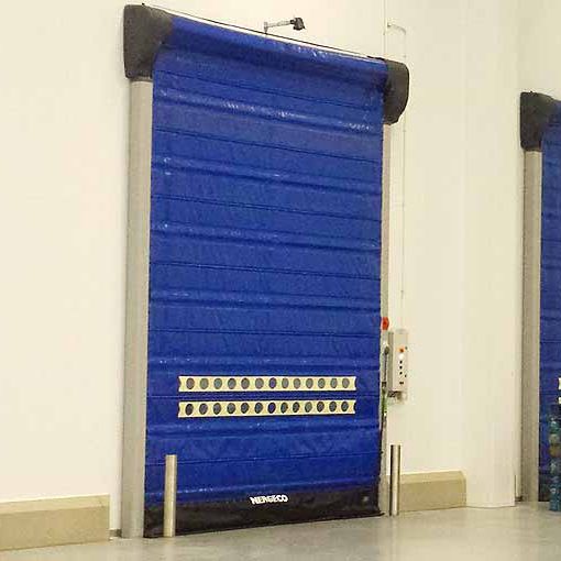Folding Industrial Door Composite Pvc Automatic Star 5