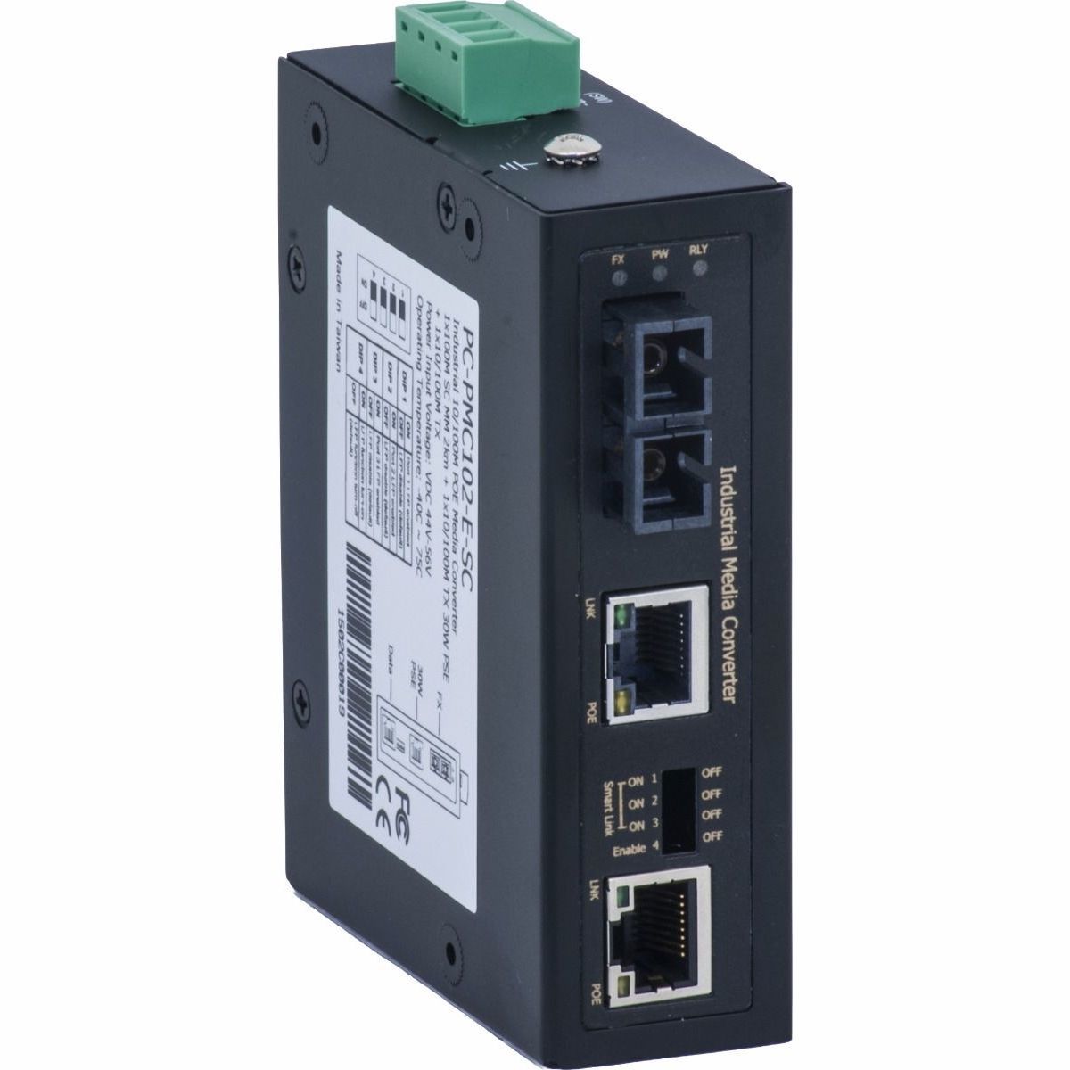 IP interface module - PC-PMC102-E-SC-S - GEUTEBRÜCK - PoE