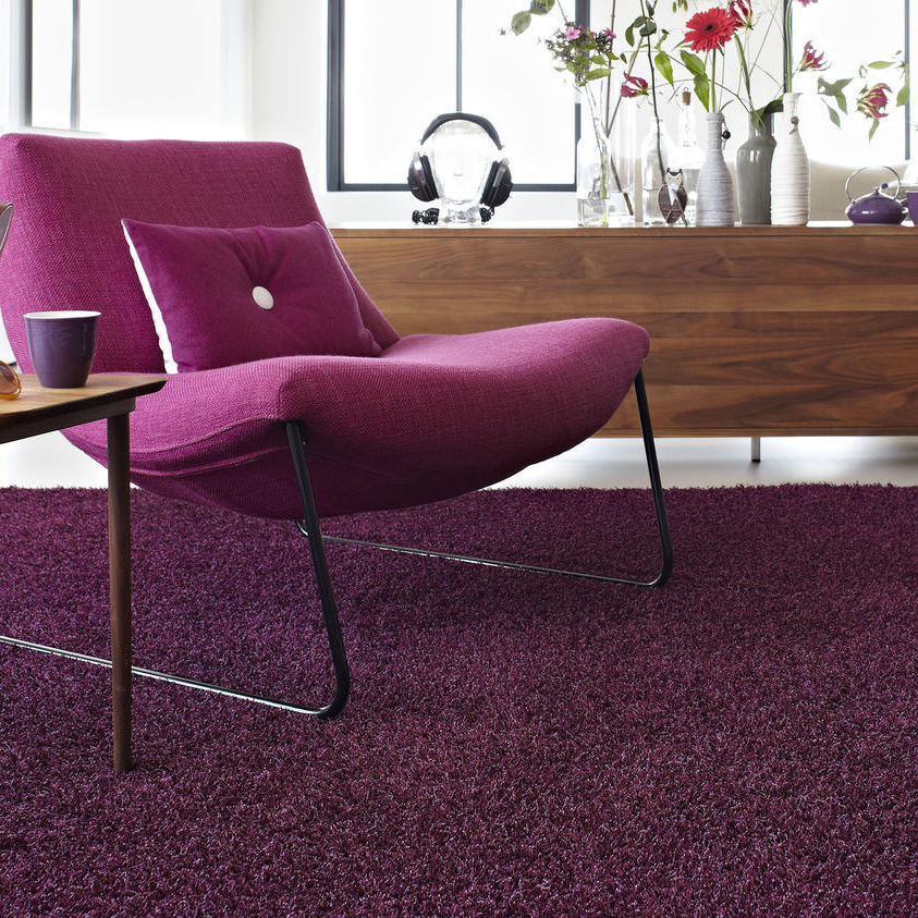 Tufted carpet BONAPARTE CHINCHILLA Tarkett RESIDENTIAL synthetic / roll