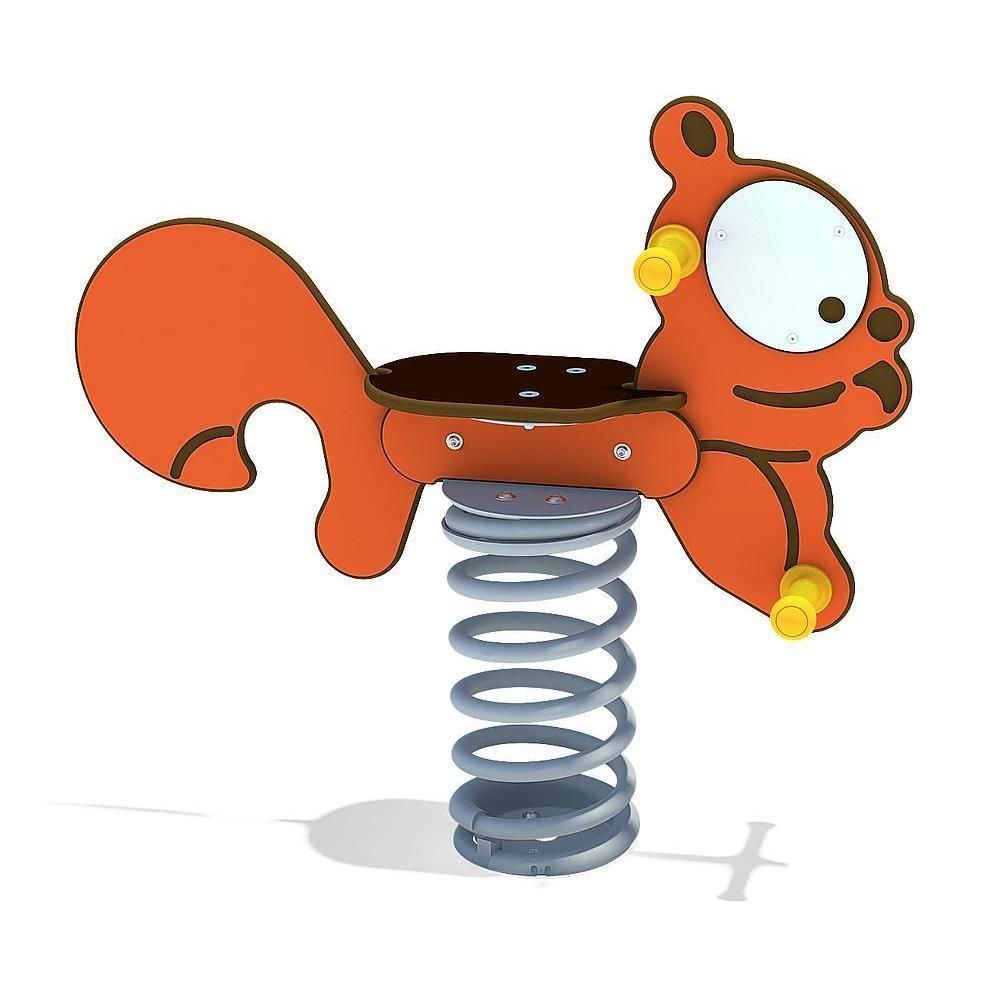Spring Rocker Sea Animal Galvanised steel spring rocker - SQUIRREL - eibe Produktion + Vertrieb ...