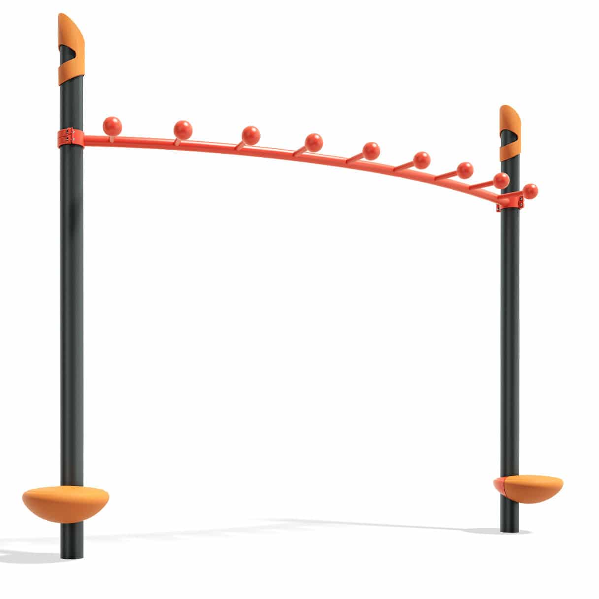 Commercial fitness playground FitCore™ Extreme Peg Bridge (13