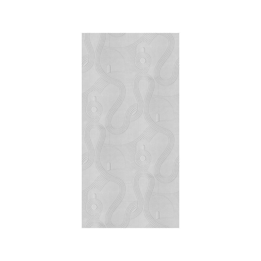 Ceramic decorative panel ZEN GREY Devon&Devon for interior / smooth / fireretardant