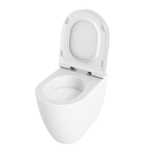 Free-standing toilet - CMVCTPE00000 - Azzurra - ceramic / home / white