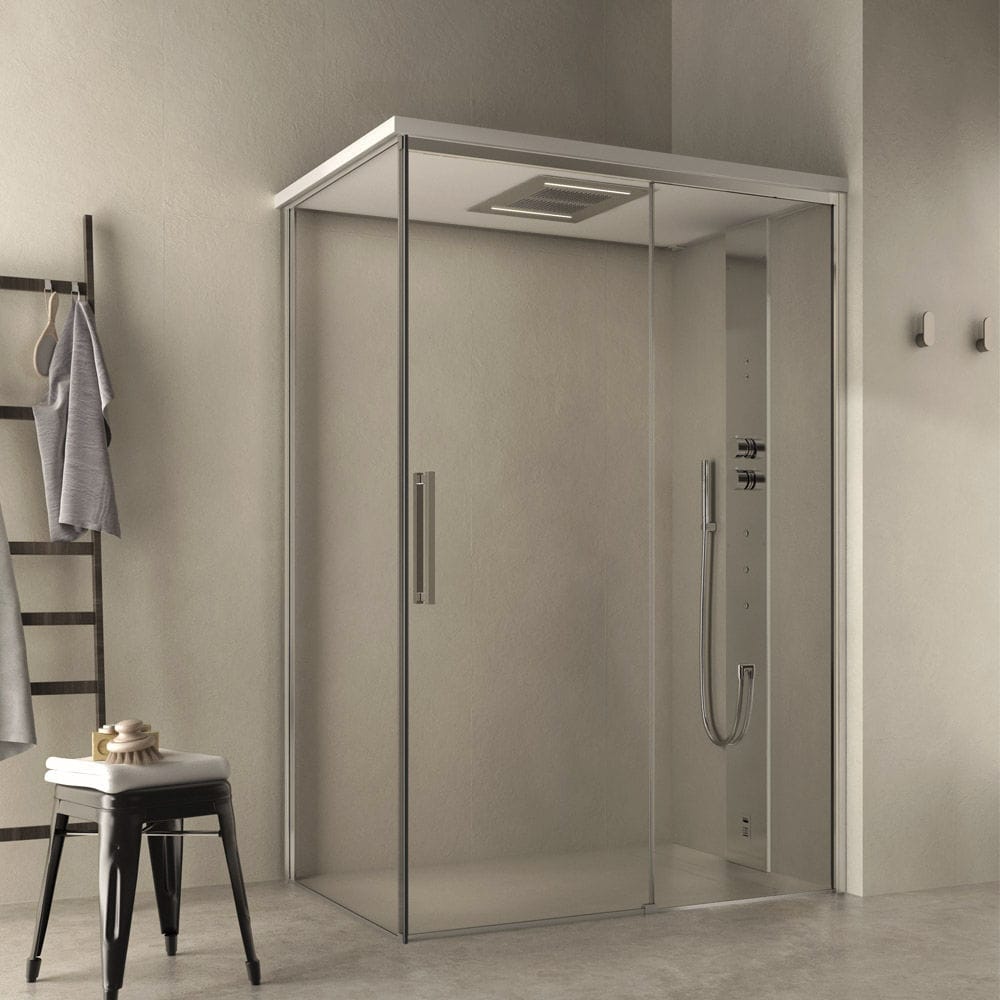 Multifunction shower MIMESI GLASS 1989 steam / glass / tempered
