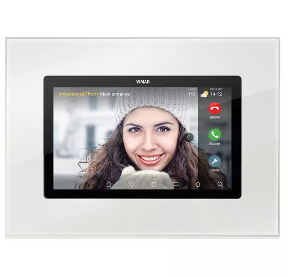 Home automation system touch screen - VIMAR - wall-mounted / digital ...