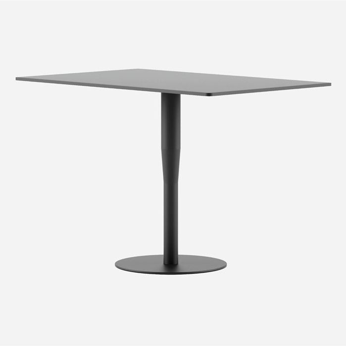 Contemporary bistro table ATLAS / EH2 ALIAS laminate / wood