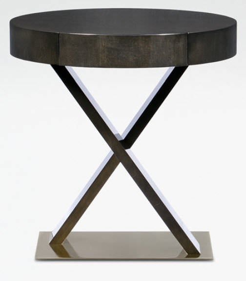 Contemporary bedside table - CIMAROSA - Giorgio Armani Casa - oak