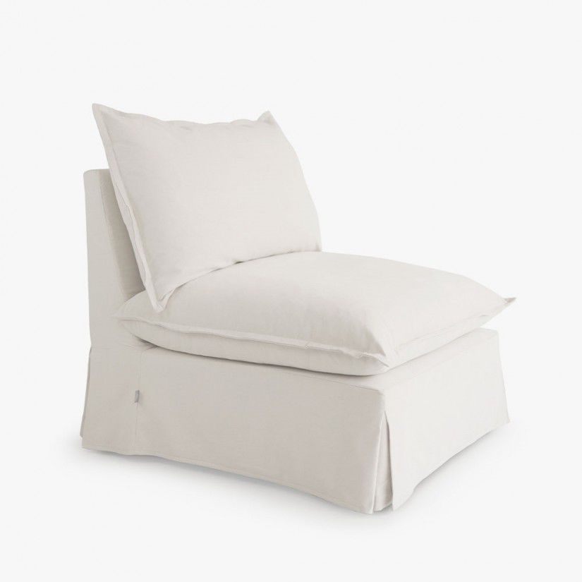 Contemporary armchair BARBATE KaInternational fabric / wooden / modular