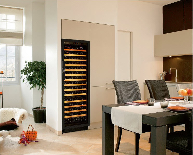 eurocave built in wine cooler