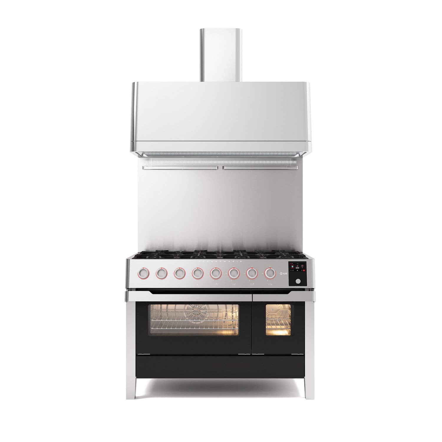Gas range cooker PM12 ILVE electric / commercial / 2 oven