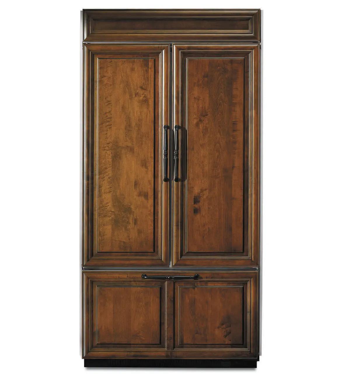 American refrigerator - KBFO42FTX - KitchenAid - built-in / home