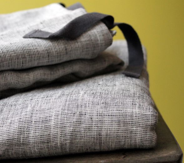 Linen bedding COLLECTION FIL À FIL CAMBRIC CARAVANE