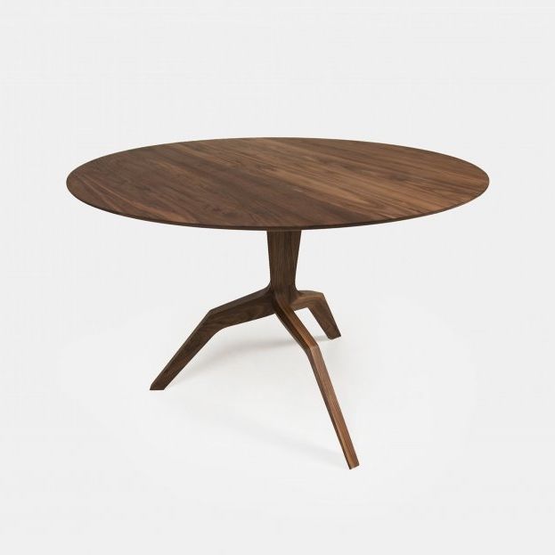 Contemporary table - MARS - DE LA ESPADA - solid wood / ash / American ...