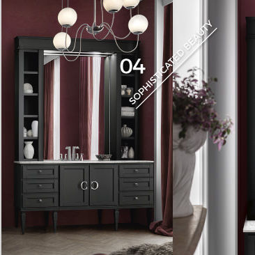 Free Standing Washbasin Cabinet Marble Traditional With