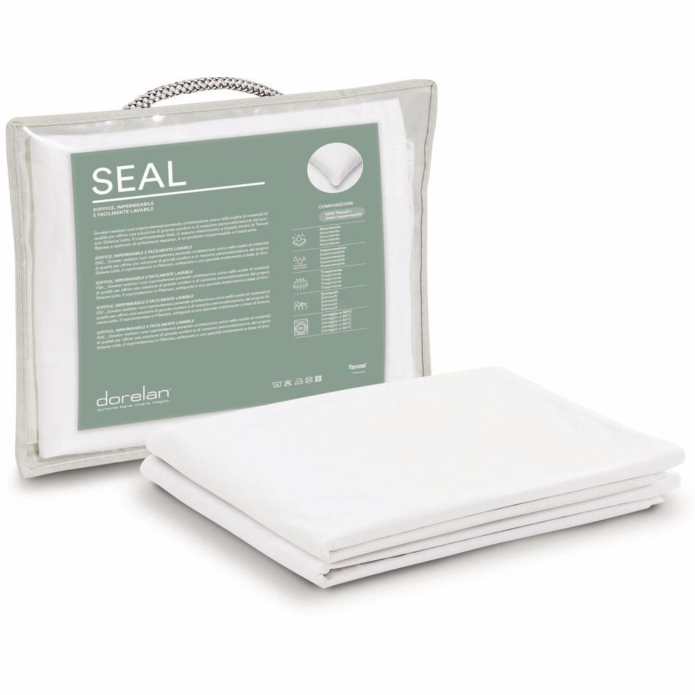 Polyester pillow case SEAL DORELAN Tencel® / polyurethane