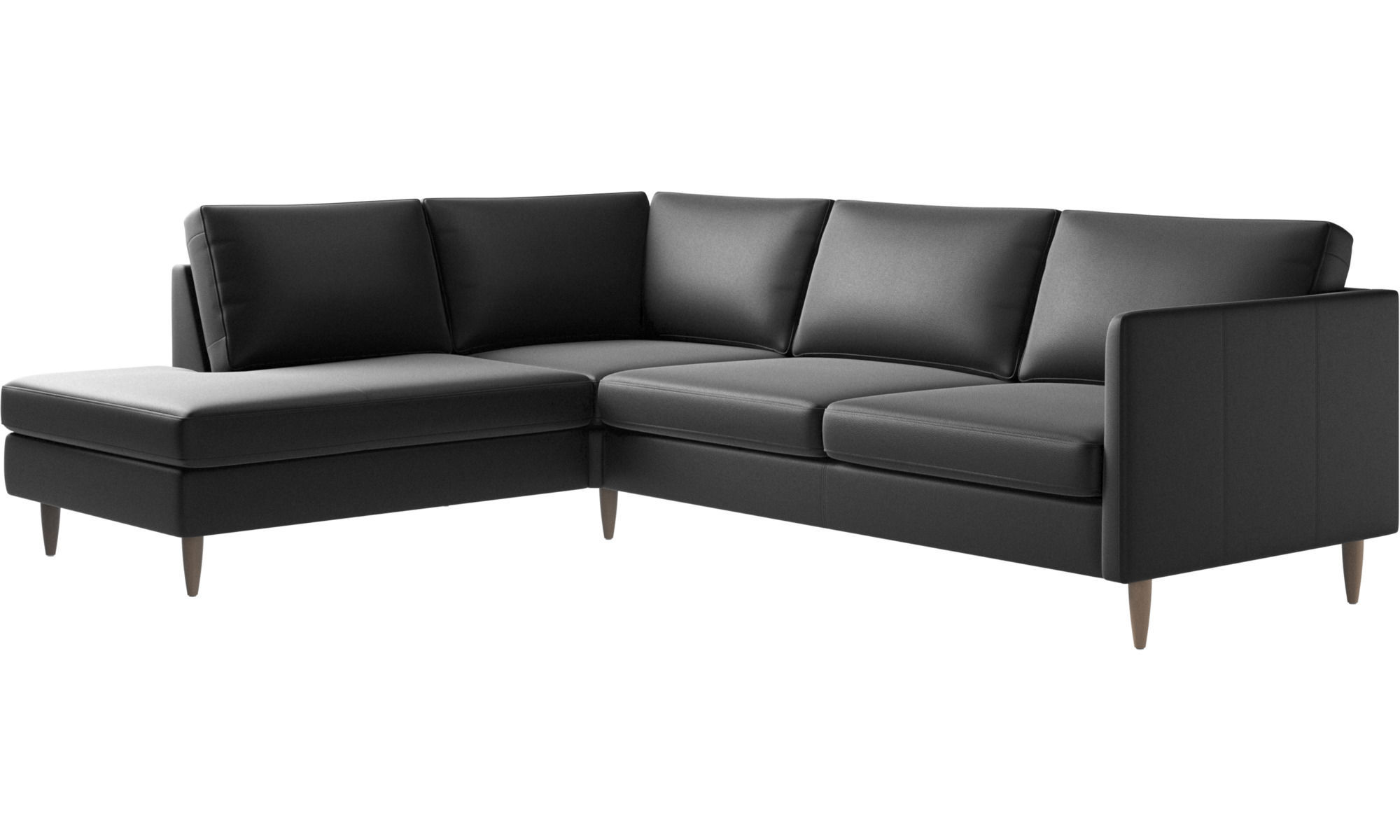 Corner sofa - INDIVI 2 - BoConcept - modular / contemporary / gray