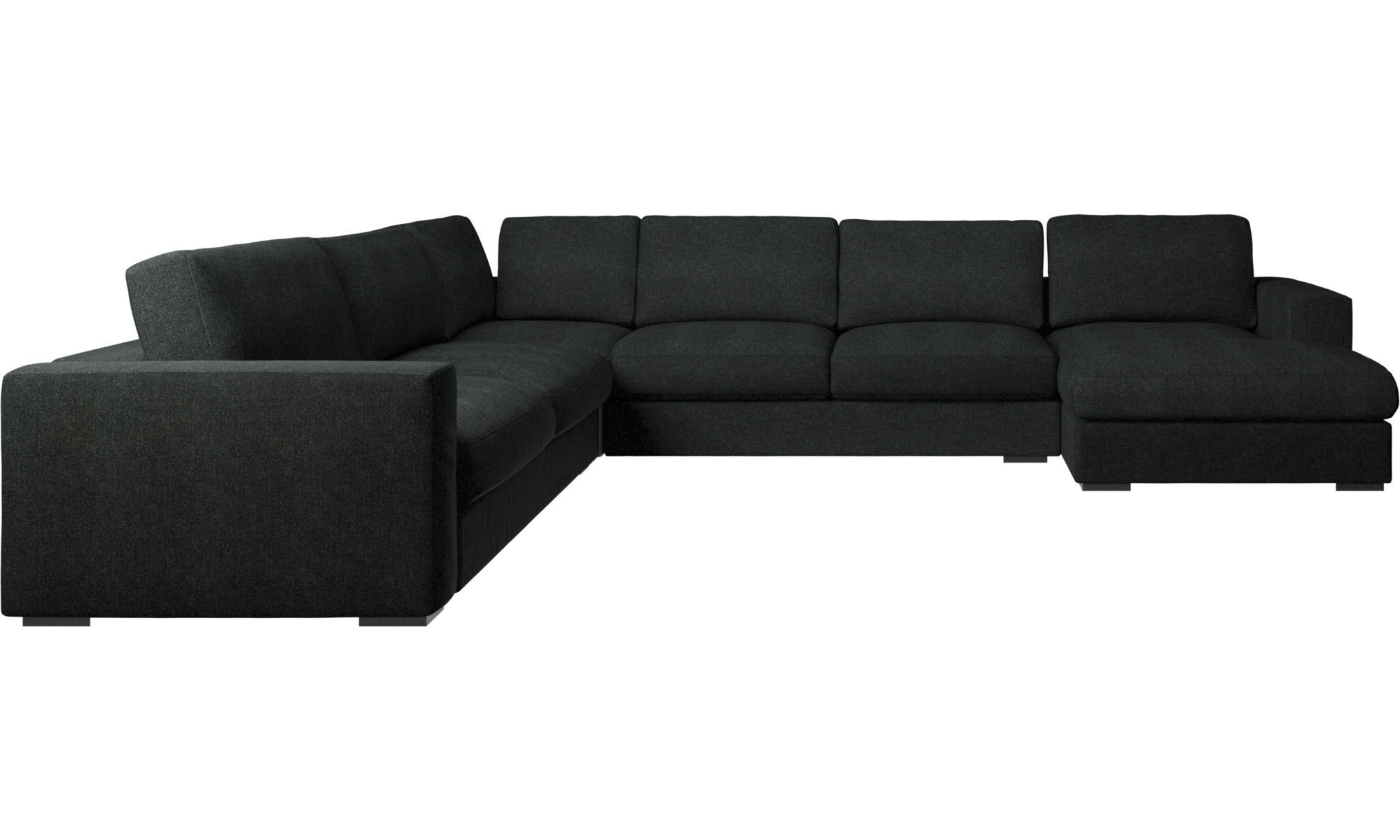 Corner sofa - CENOVA - BoConcept - modular / contemporary / fabric