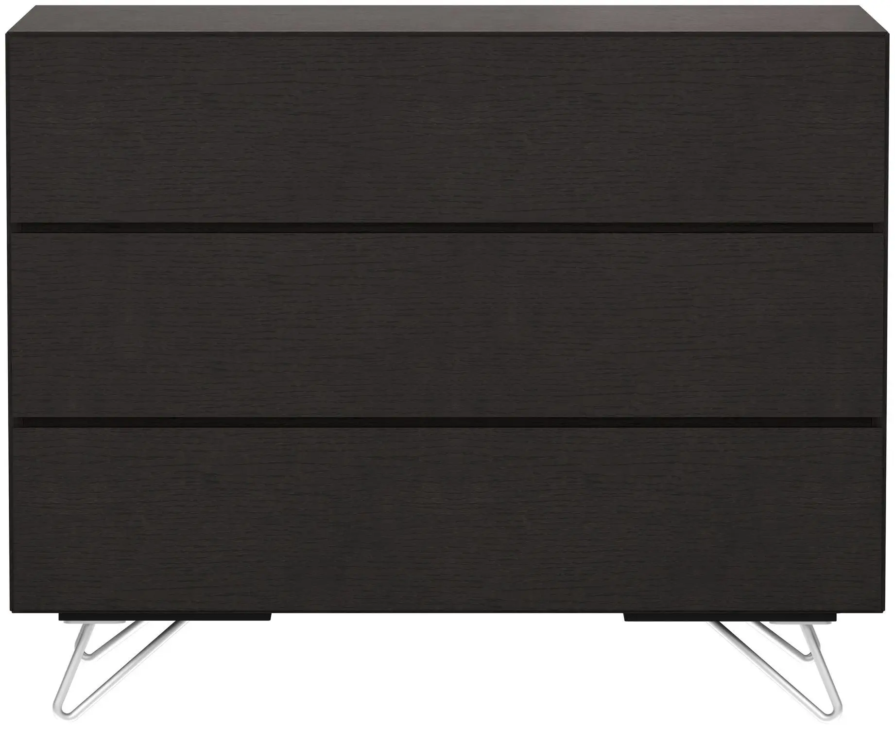 Contemporary chest of drawers - LUGANO - BoConcept - steel 