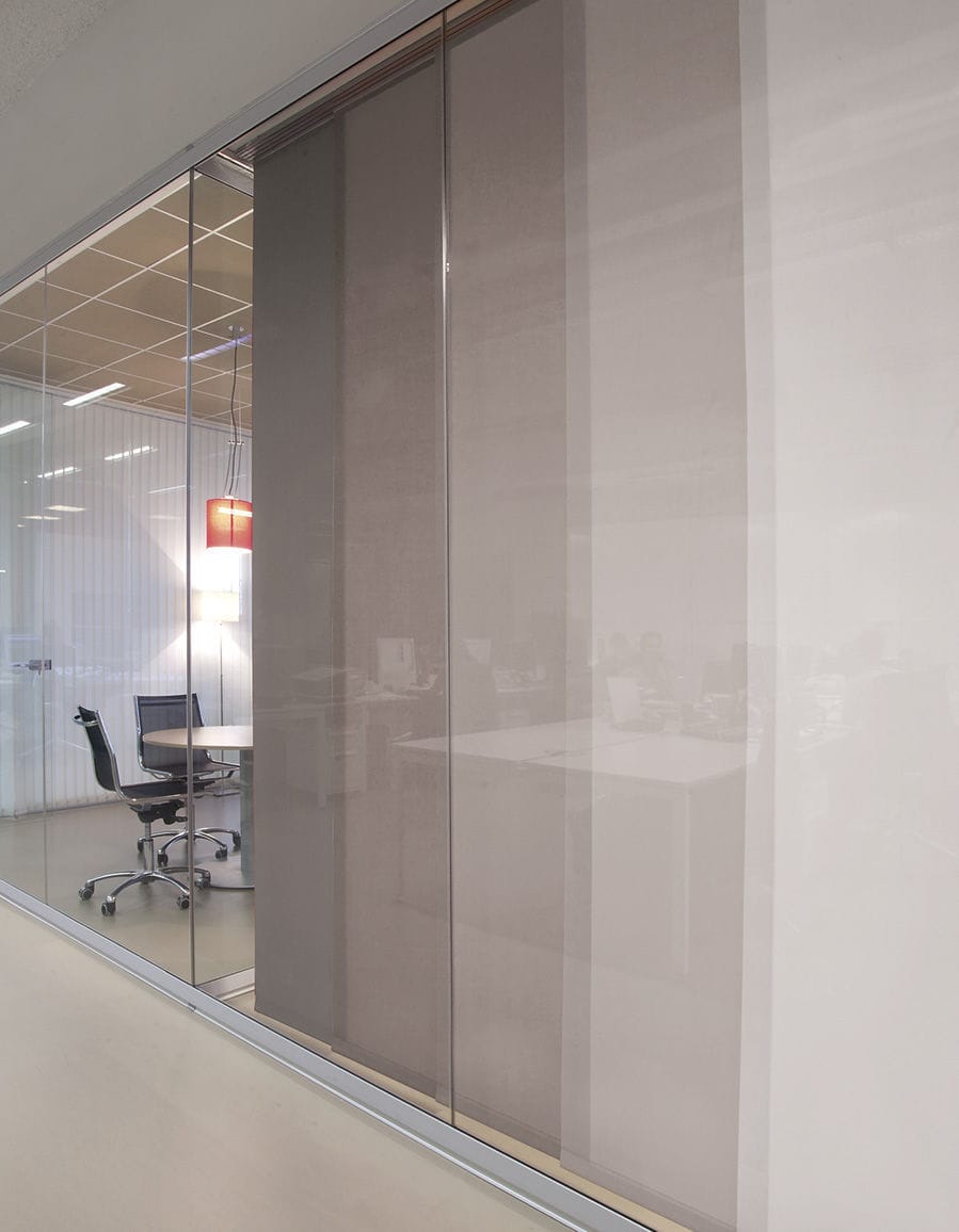 Roller blind fabric POLYSCREEN® Bandalux industrial SA plain / polyester / PVC
