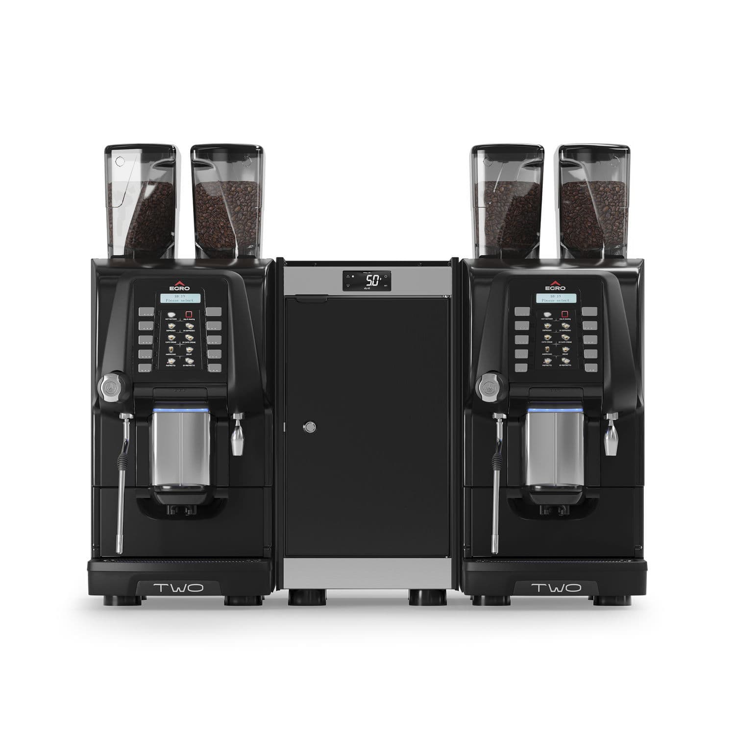 Espresso coffee machine - Two Keypad Top - Egro - combined / commercial ...