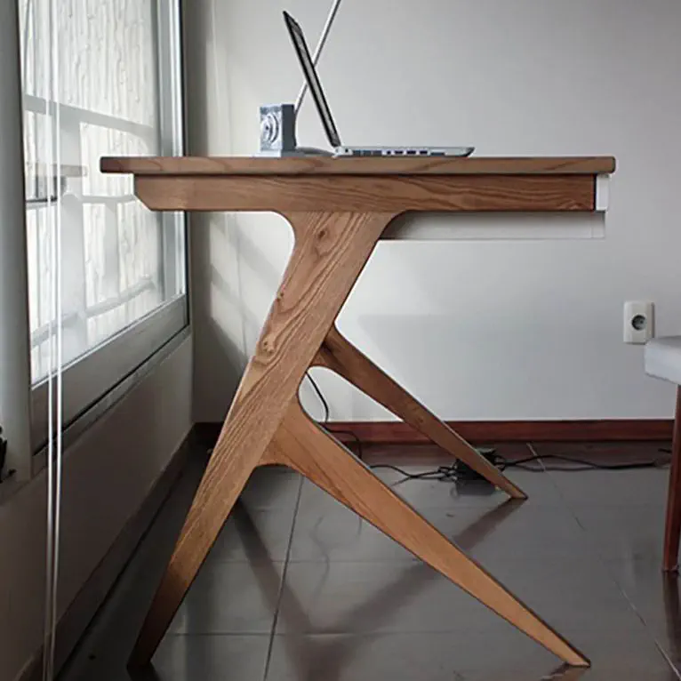 wooden desk