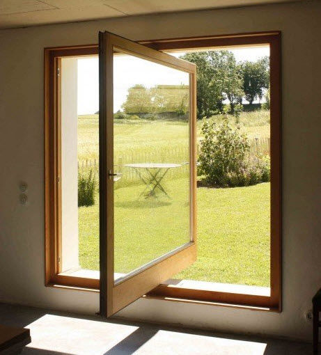 Wooden French door - Germany - FritsJurgens - double-glazed / thermally ...