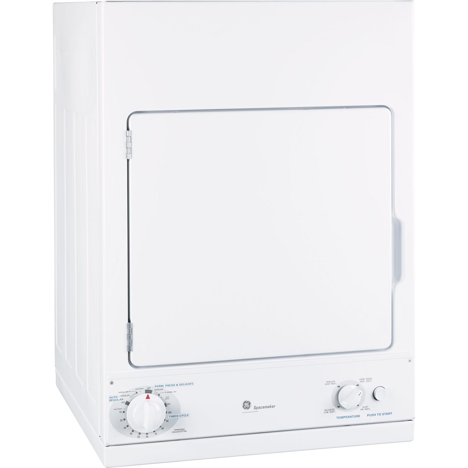 Freestanding dryer DSKS433EBWW general electric