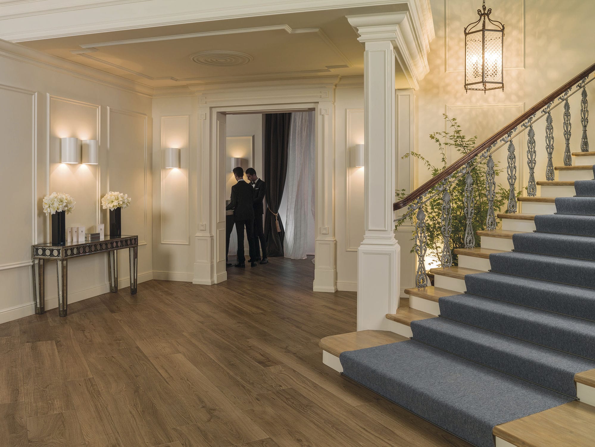 Indoor Tile Floor Porcelain Stoneware Rectangular