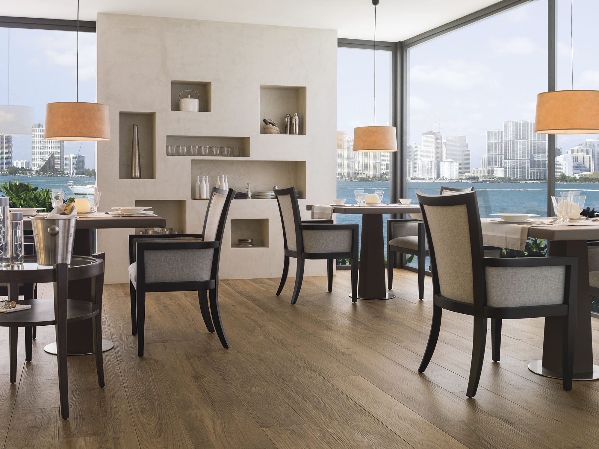 Indoor Tile Floor Porcelain Stoneware Rectangular