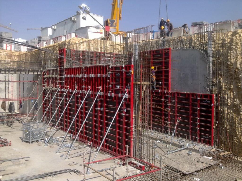 Frame Formwork Comax Condor Group Spa Modular Steel For Columns